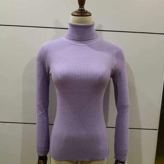 Knitted turtleneck Top