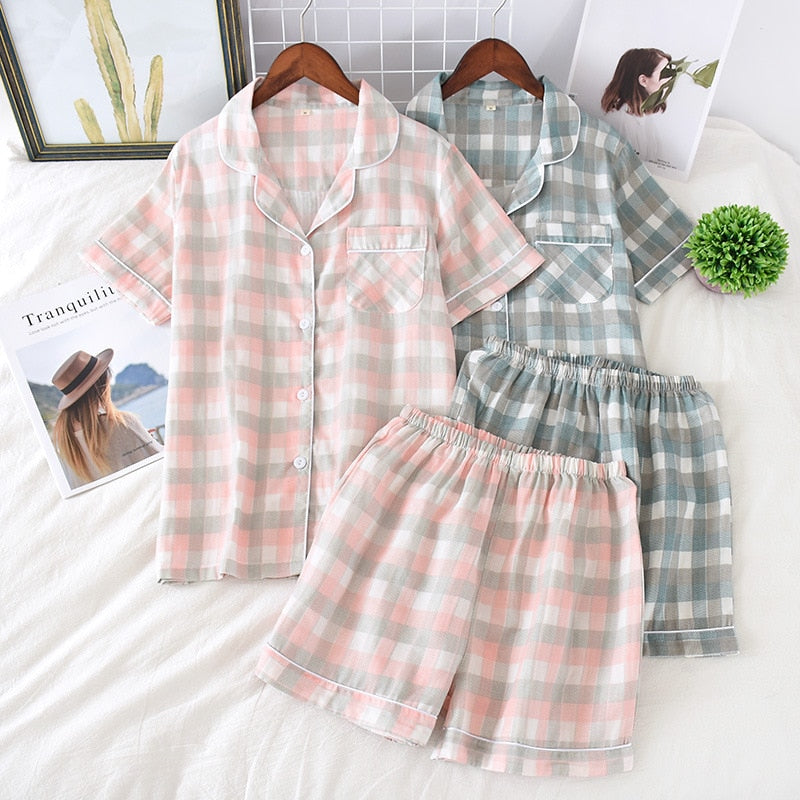 Short Pyjamas Set 100% cotton