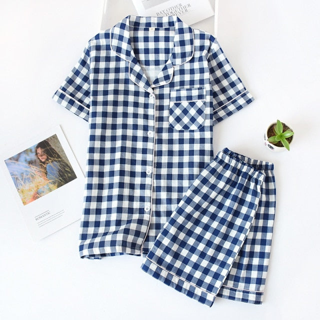 Short Pyjamas Set 100% cotton DK TZ16