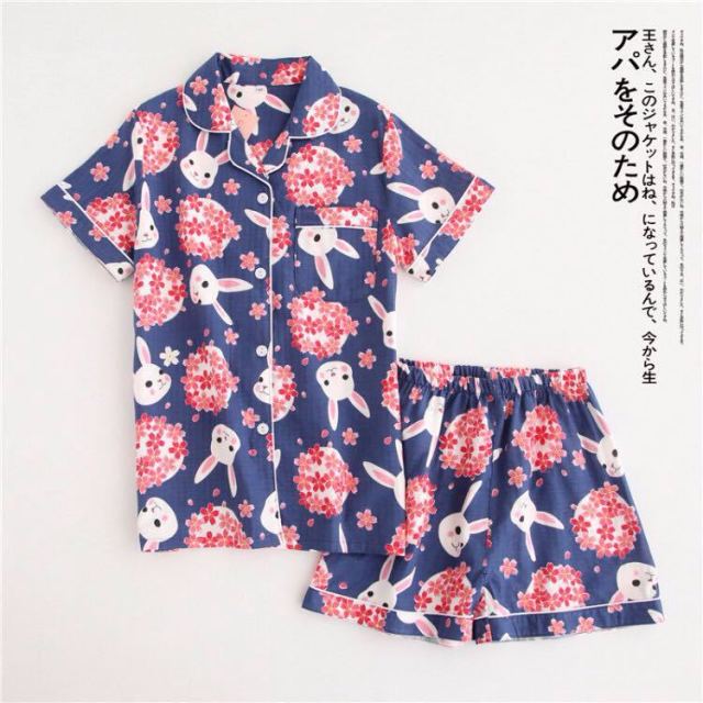 Short Pyjamas Set 100% cotton DK TZ17