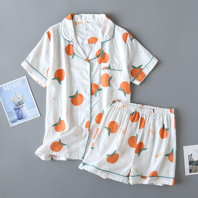 Short Pyjamas Set 100% cotton DK PD24