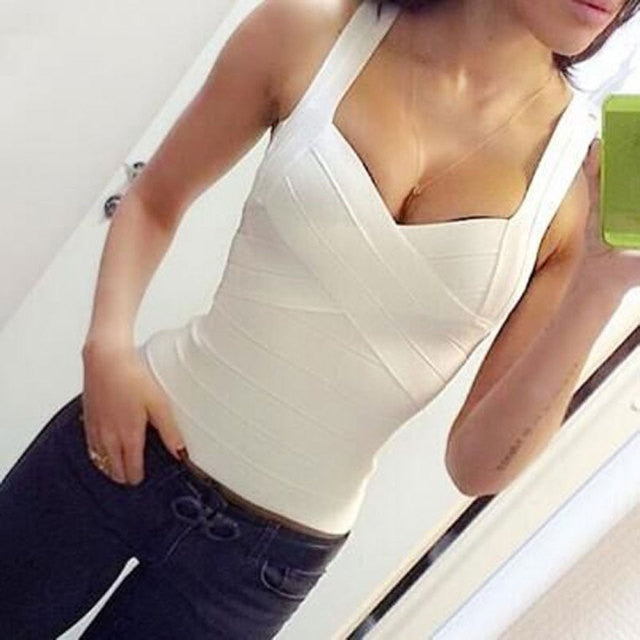 Fitted bandage top